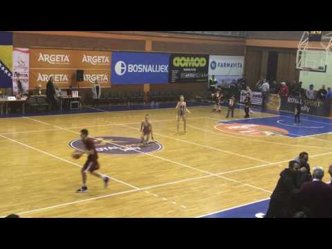 KK Bosna Iman Agic i Sara Azman 19 02 2017