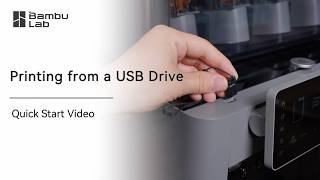 Print from USB on Bambu Lab Printers (No WiFi Needed) |