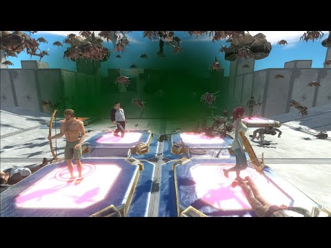 Range Unit vs Swarm Bug : Animal Revolt Battle Simulator