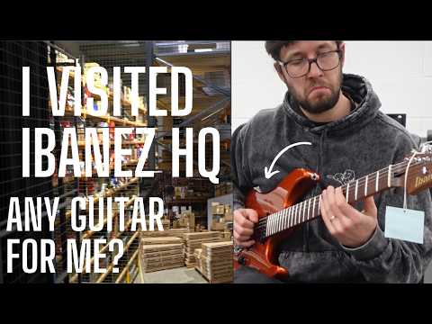 What's Going On With IBANEZ? I Visited HQ for NEW RELEASES of 2026 - Did I Find a Guitar For Me?
