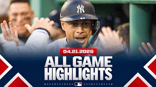 Highlights from ALL GAMES on 4/21 (Stanton & Murakami have IMPRESSIVE games, Reds improve to 16-8)