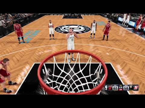 NBA 2K16 - My GM Mode - Brooklyn Nets vs Chicago Bulls - Fourth Quarter - PS4