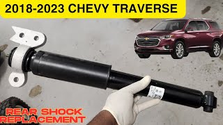 2018-2023 Chevy Traverse rear shock replacement