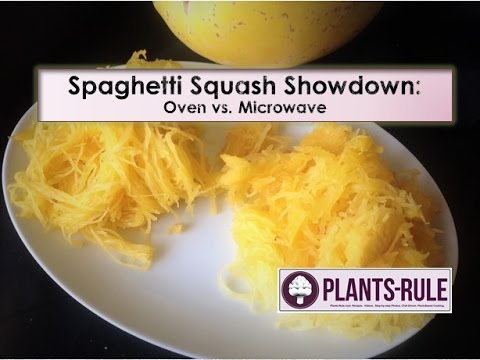 Spaghetti Squash Showdown: Microwave Cooking vs Oven Roasting from Plants-Rule