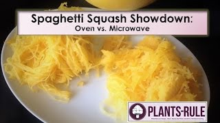 Spaghetti Squash Showdown: Microwave Cooking vs Oven Roasting from Plants-Rule