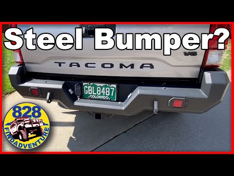 Steel Bumper, buy one made of steel if you love your Toyota Tacoma.