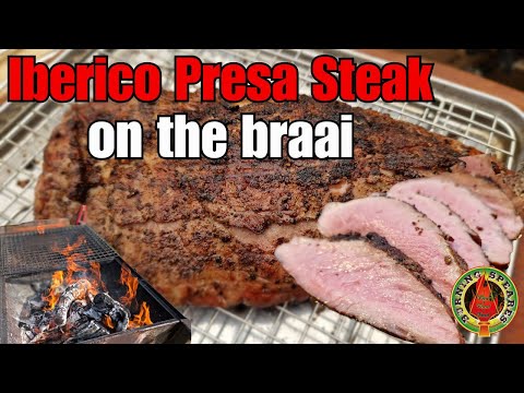 Iberico Presa on the BRAAI with Mojo Rojo and Chipotle Potatoes!