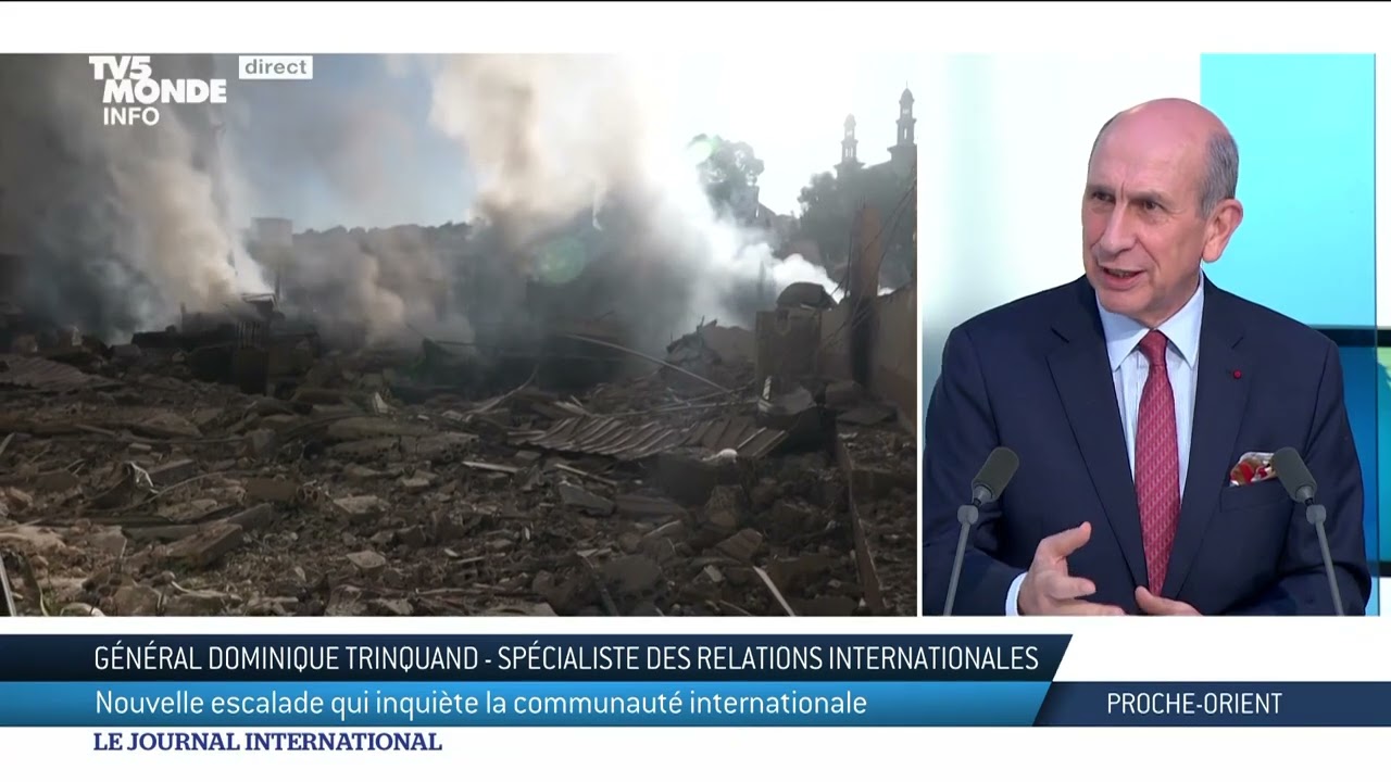 Nouvelle escalade au Proche-Orient