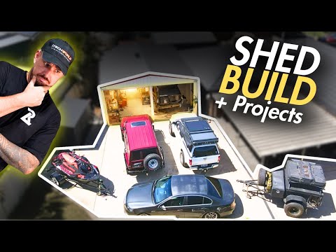 All My Builds & Shed Tour