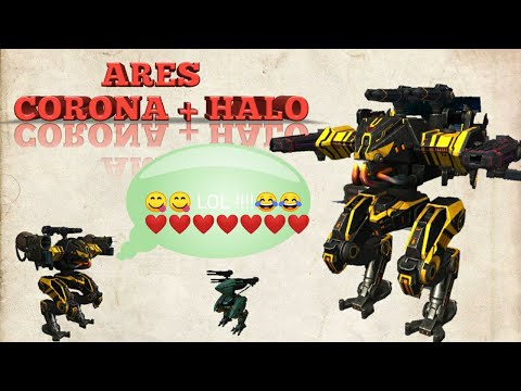 #warbotsvietnam #ares #hunter99vn WAR ROBOTS - ARES CORONA + HALO | SETUP MẠNH NHẤT CHO ARES