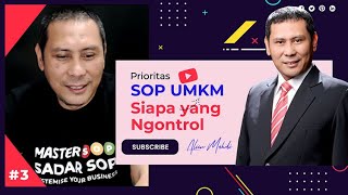 Prioritas SOP untuk UMKM dan Siapa yang Mengontrolnya