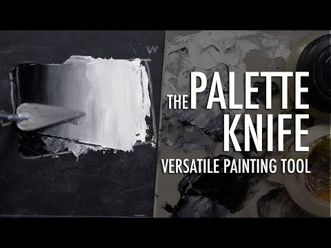 Palette Knife—Versatile Painting Tool