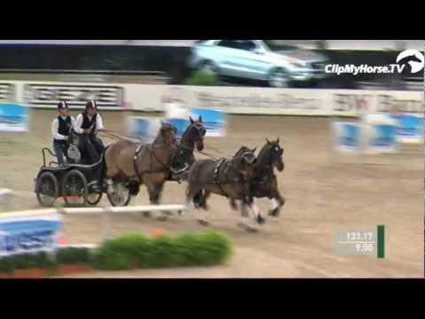 Preis der Firma iWEST, Vierspänner  - STUTTGART GERMAN MASTERS