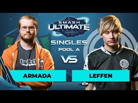 Armada vs Leffen - Singles Pool A: Round 2 - Smash Ultimate Summit