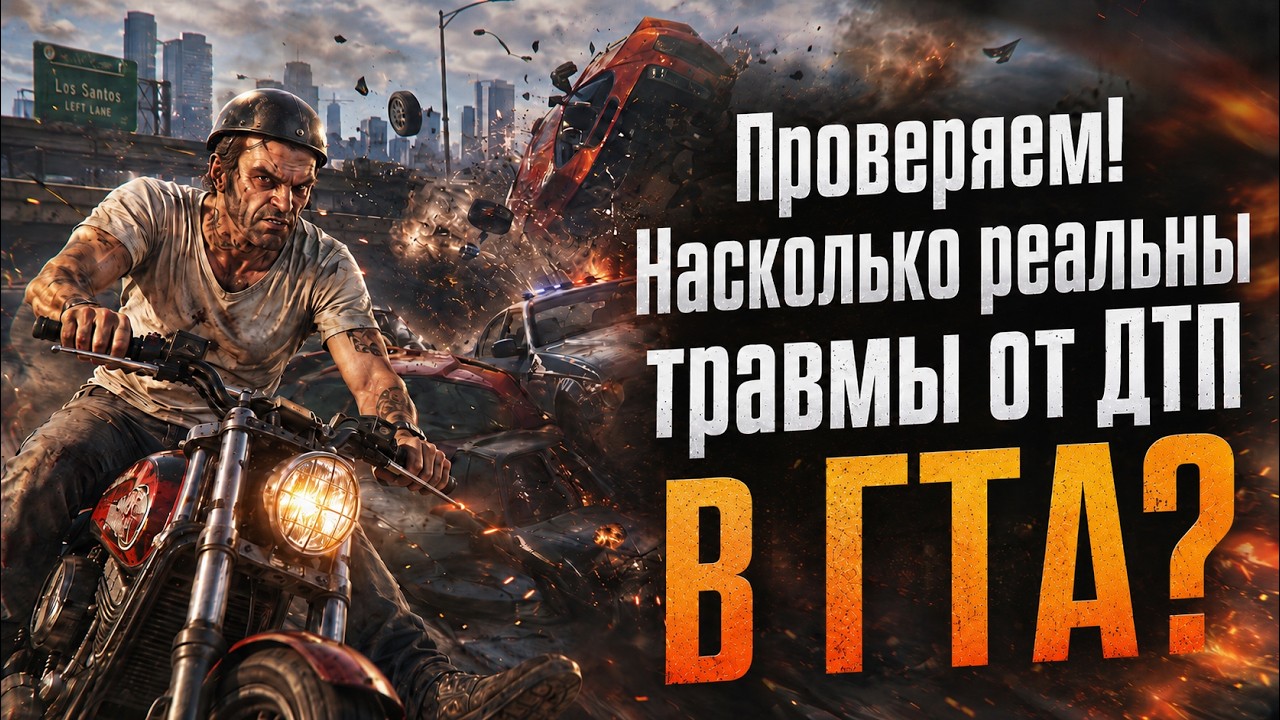 Насколько реальны травмы от ДТП в ГТА5