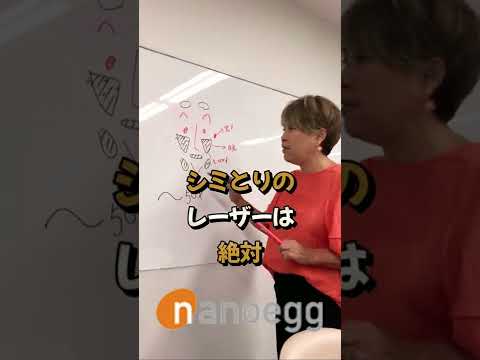 経済システム学科 肝斑とシミの違い⑦ #shorts #肝斑とシミの違い