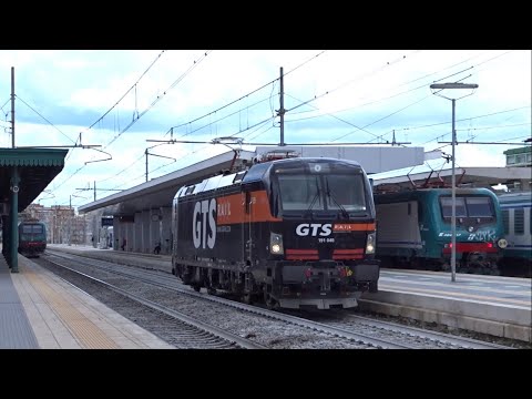 NUOVA VECTRON E191 “GALILEO” DI GTS RAIL IN CORSA PROVA TRA BARI & FOGGIA!