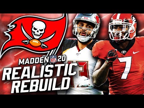 Rebuilding the Tampa Bay Buccaneers | Bucs Draft D'Andre Swift! Madden 20