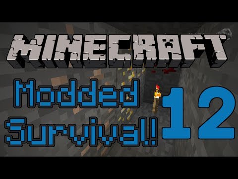 Minecraft- Modded LP [Ep 12] Iron and Coal...