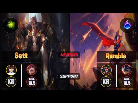 Beryl SETT (Support) [Aftershock] VS RUMBLE - Grandmaster KR Patch 10.5
