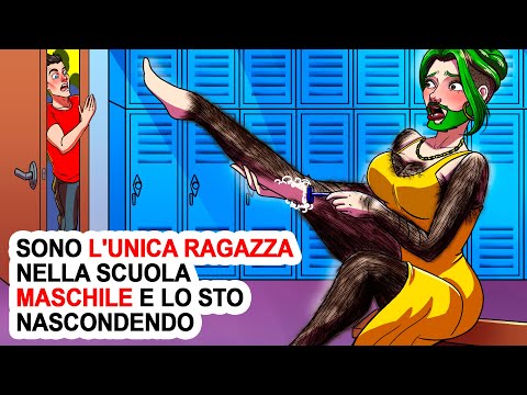 Sono L'Unica Ragazza Nella Scuola Maschile E Lo Sto Nascondendo