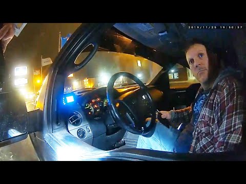 Stalker Tailgates Unmarked Police Car, Doesn’t End Well