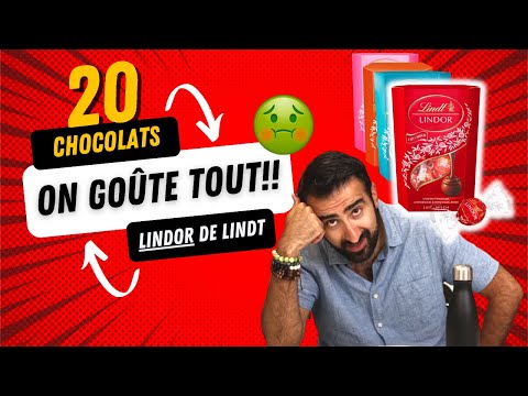 Dégustation EPIC de 20 Chocolats Lindor de Lindt! | TIER LIST #07