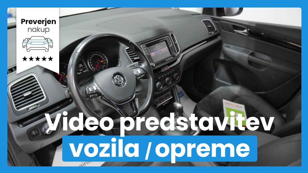 Volkswagen Sharan 2.0TDI DSG 4x4 Style-7SEDEŽEV-VL.NAPRAVA-WEBASTO