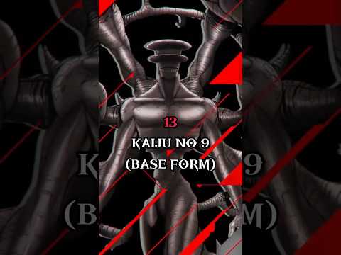 The 16 Strongest Kaiju No 8 Characters  #viral #trending #anime #kaiju  #shorts