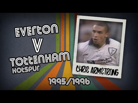 CHRIS ARMSTRONG - Everton v Tottenham, 95/96 | Retro Goal