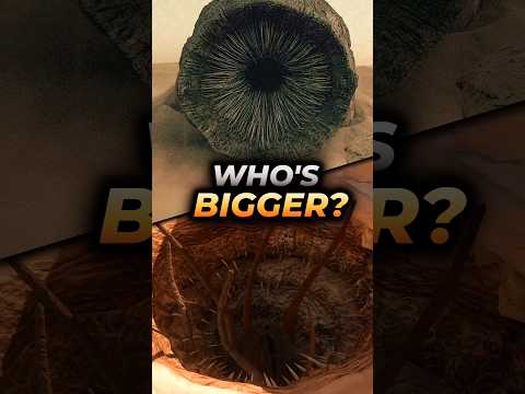 Is the SARLACC PIT or SANDWORM BIGGER?! Star Wars & Dune Content