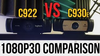 Video thumbnail for Logitech C922 vs. C930e Webcam Comparison (1080p 30FPS) // Pro Stream Webcam? by EposVox