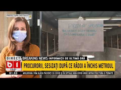DOSAR PENAL DE TERORISM, DUPA PROTESTUL DE LA METROU_Stiri B1_26 martie 2021