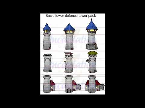 Unity Tower Defense Basic Towers Asset, Incantation Games