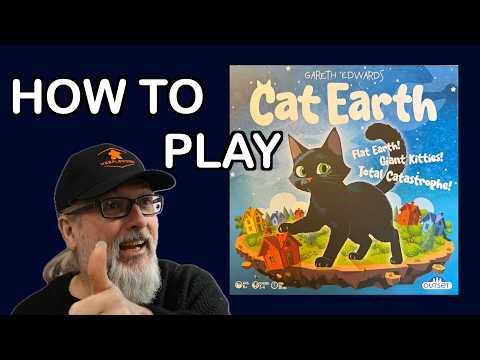 How to Play Cat Earth | A Board Game by Gareth Edwards | Outsetmedia Games & Cheatwell Games
