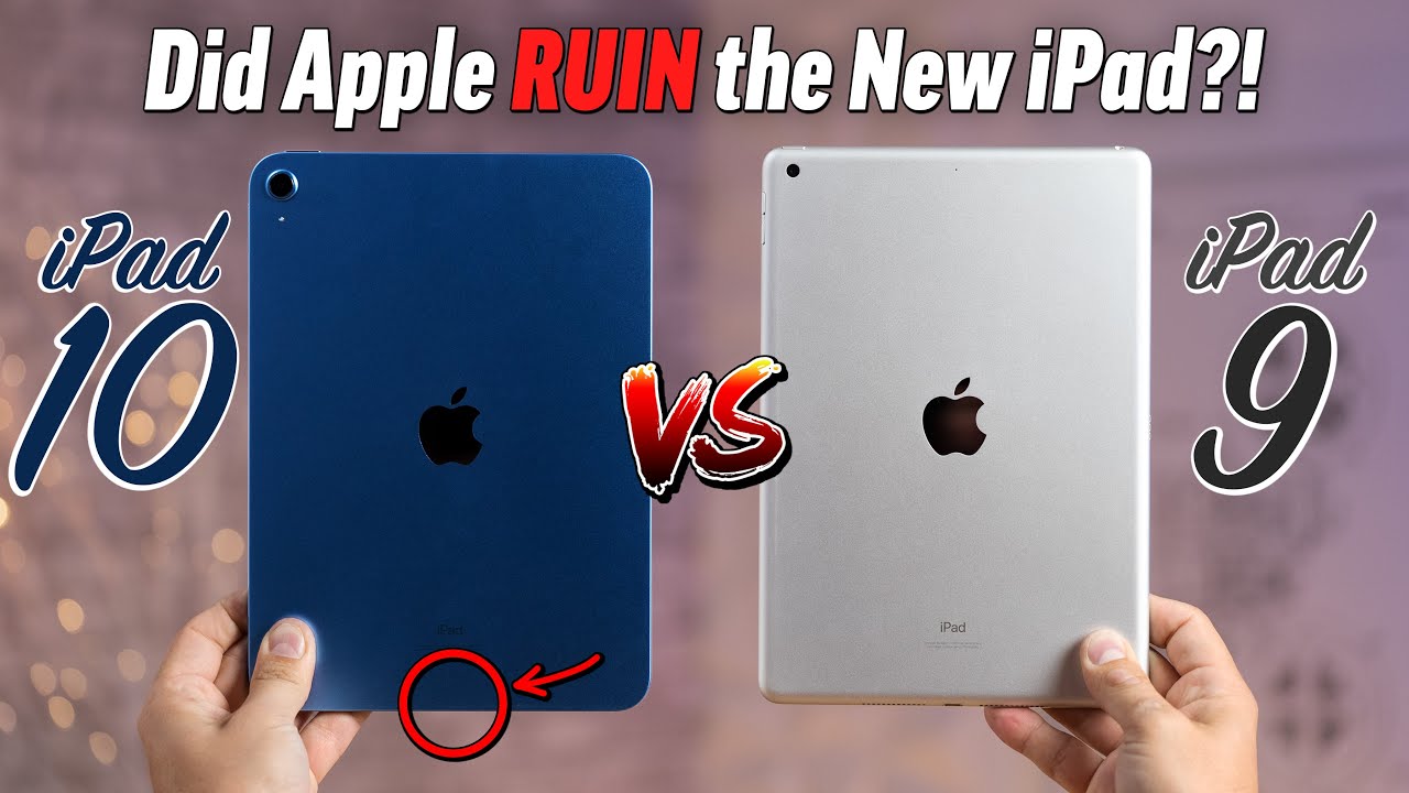 2022 iPad 10 vs iPad 9 ULTIMATE Comparison! Really Apple? - YouTube