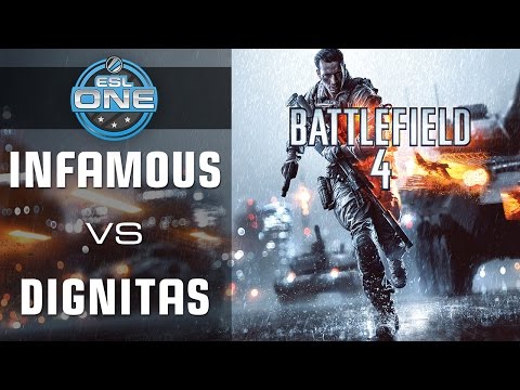 InFamouS vs. Dignitas - Fall Season Cup 4 Ro16 Map 2 - ESL One - Battlefield 4