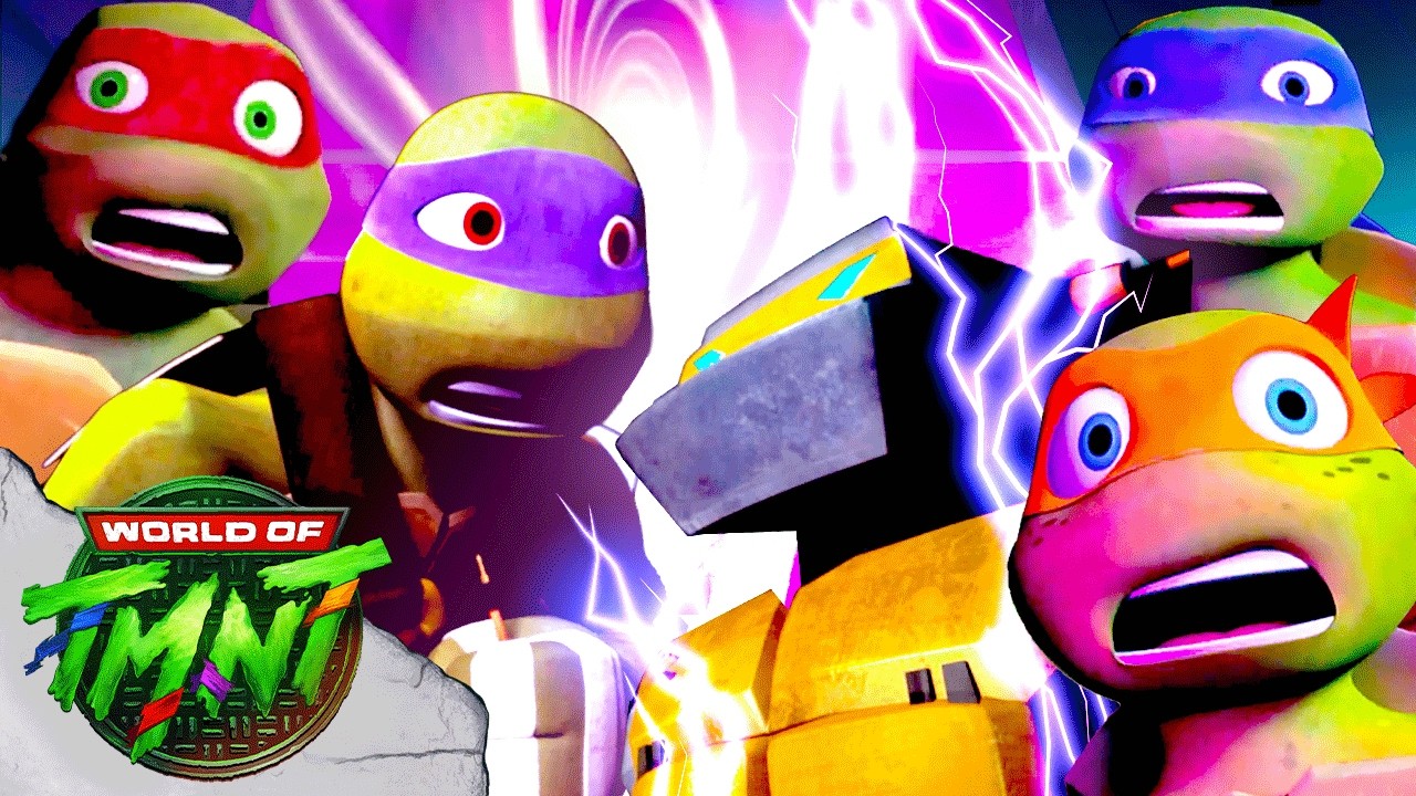 Donatello Makes an Evil Robot Ninja Turtle! 🤖 Teenage Mutant Ninja Turtles | TMNT
