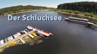preview picture of video 'Schluchsee - Der Südwesten von oben'