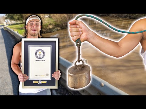 This Has To Be A Magnet Fishing WORLD Record - I Can't Believe I Found This Magnet Fishing