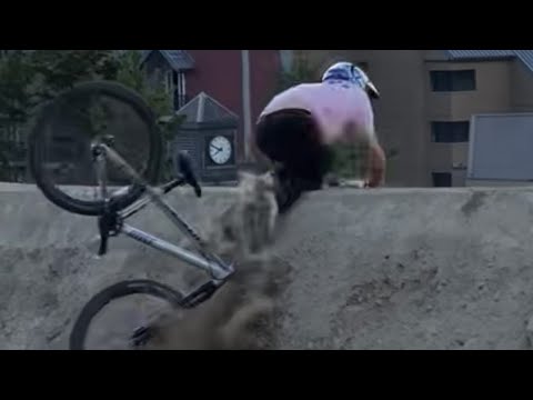 Caduta Torquato Testa Crankworx Whistler 2023 Run 1