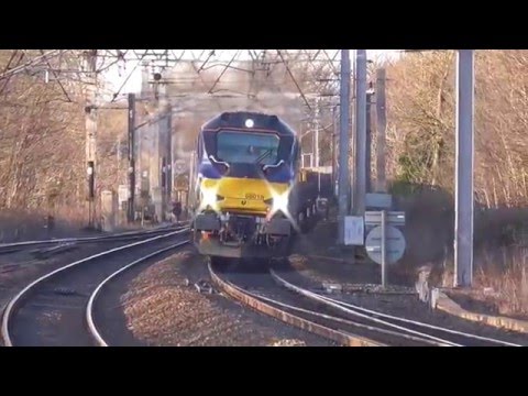 68016 6k27 Carlisle New Yard - Crewe Basford Hall Engineers, 15th March 2016