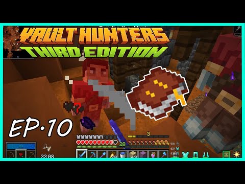 Minecraft Vault Hunters 1.18 Ep 10 - QUESTING and VAULTING