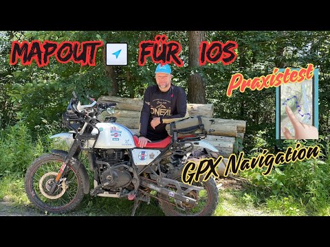 Map Out Offroad GPX Navigation für iOS im Praxistest - ADV Tips (subtitles available)