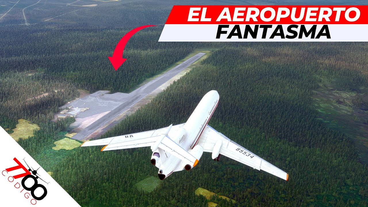 El Avión que aterrizó en un aeropuerto FANTASMA | Vuelo 514 de Alrosa Air