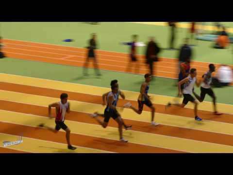 60m – Serie 8 – JUM – Championnat Régionaux Indoor 15/01/2017 – INSEP