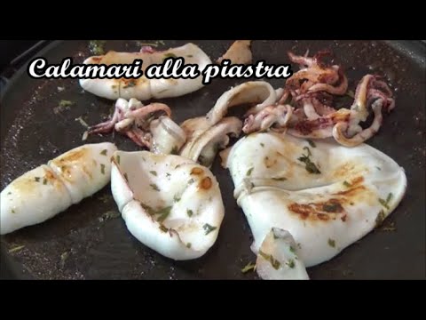 Calamari alla piastra