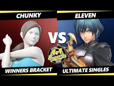 4o4 Smash Night 51 - Chunky (Wii Fit Trainer) Vs. Eleven (Byleth, Shulk) SSBU Ultimate Tournament