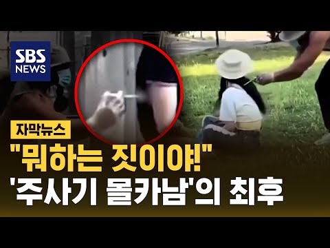 '프랑스 주사기 몰카남' 결국 징역행…누리꾼들 분노한 이유는 (자막뉴스) / SBS