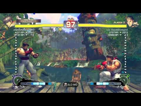 SSF4 AE 2012 elwoodblues0985 (Guy) vs LLLDoomDomainn (Ryu) [HD]